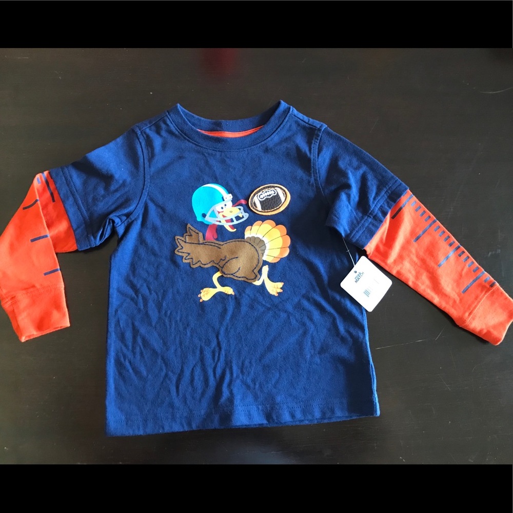 NWT Turkey football long sleeve shirt